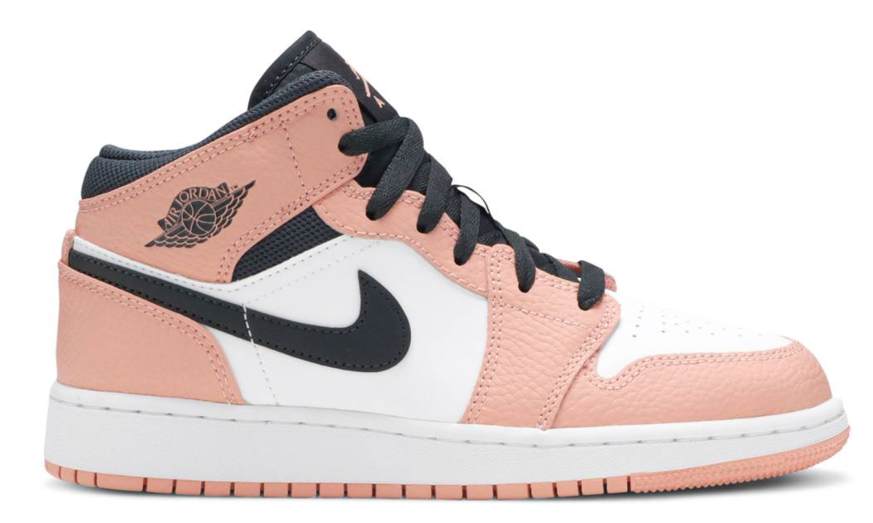 Air Jordan 1 Mid Pink Quartz