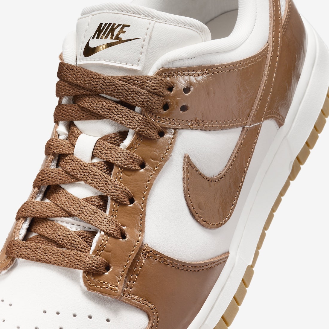 Dunk Low LX Brown Ostrich