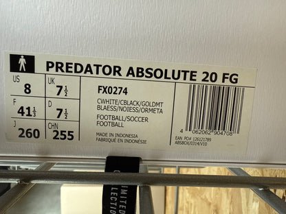 Adidas Predator Absolute 20 FG