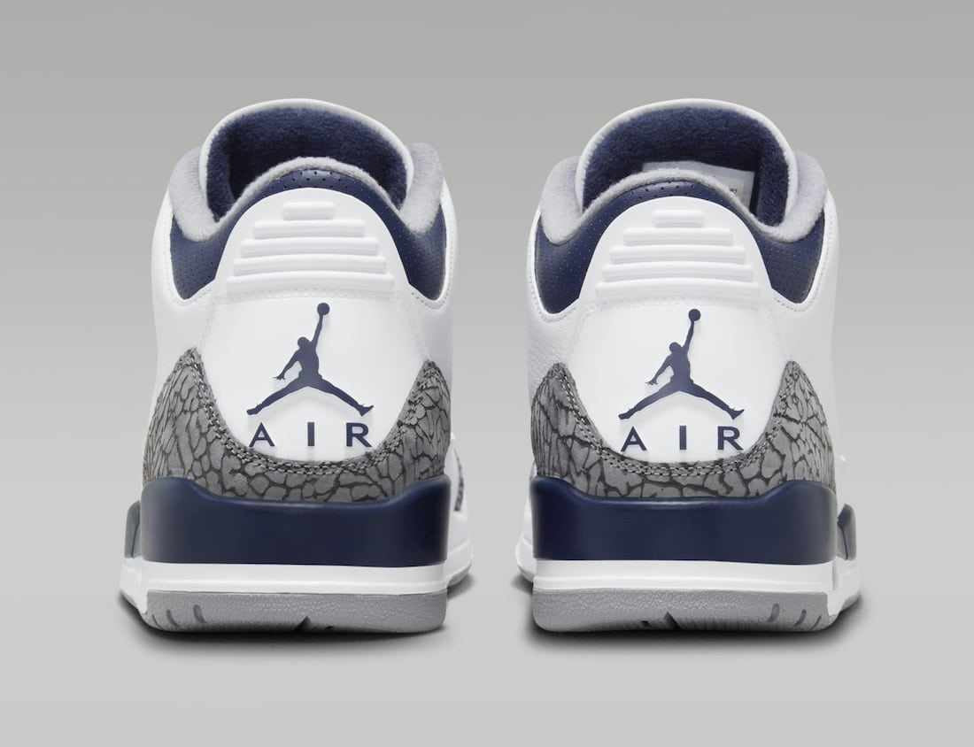 Jordan 3 rétro white Navy