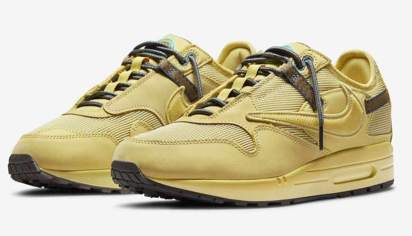 Air Max 1 x Travis Scott Saturn Gold