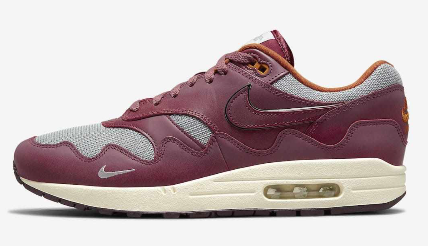 Air Max 1 x Patta "Rush Maroon"