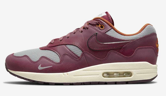 Air Max 1 x Patta "Rush Maroon"