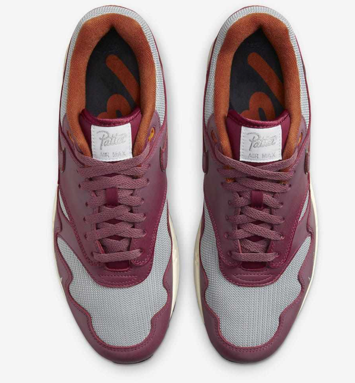 Air Max 1 x Patta "Rush Maroon"