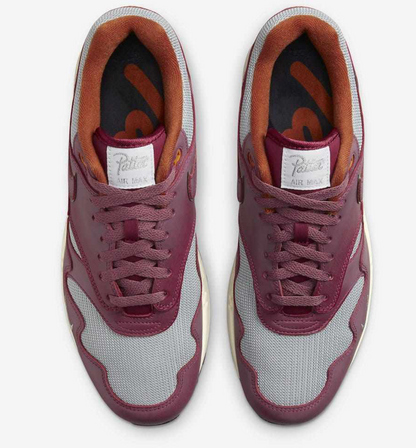 Air Max 1 x Patta "Rush Maroon"