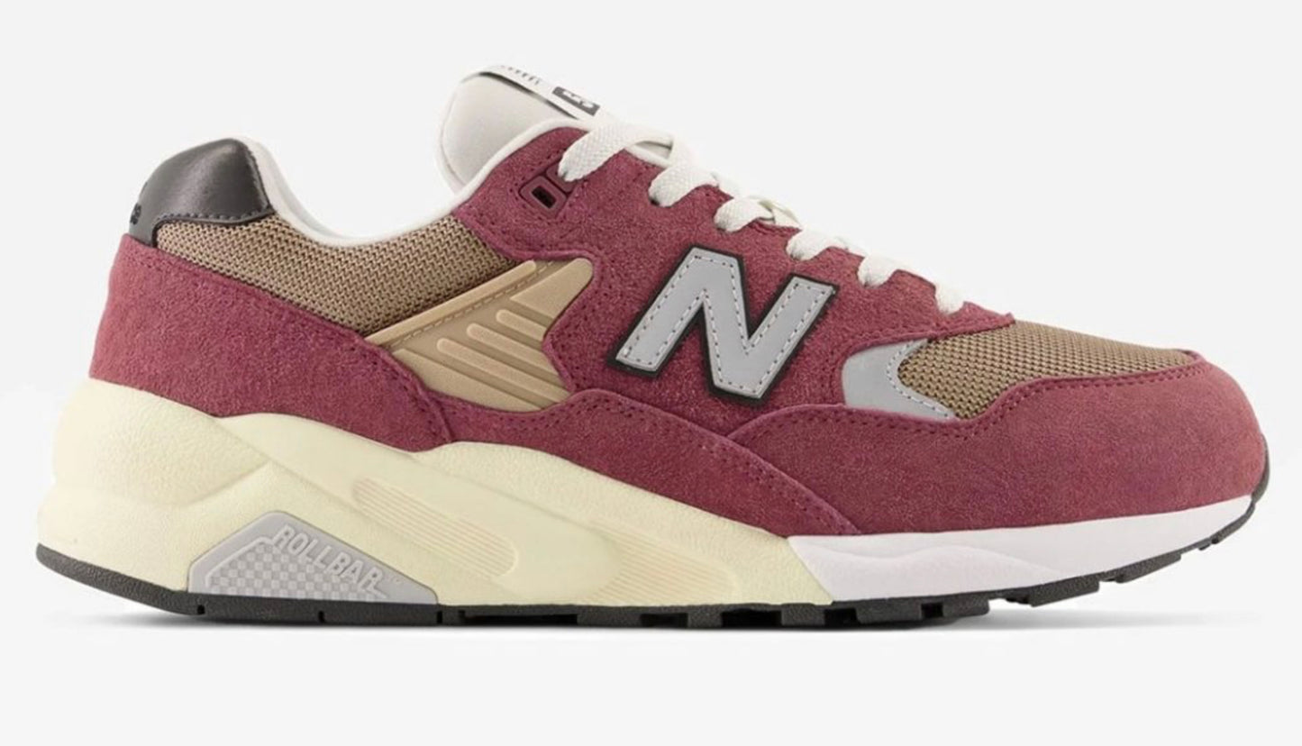 New Balance 580 Washed Burbundy
