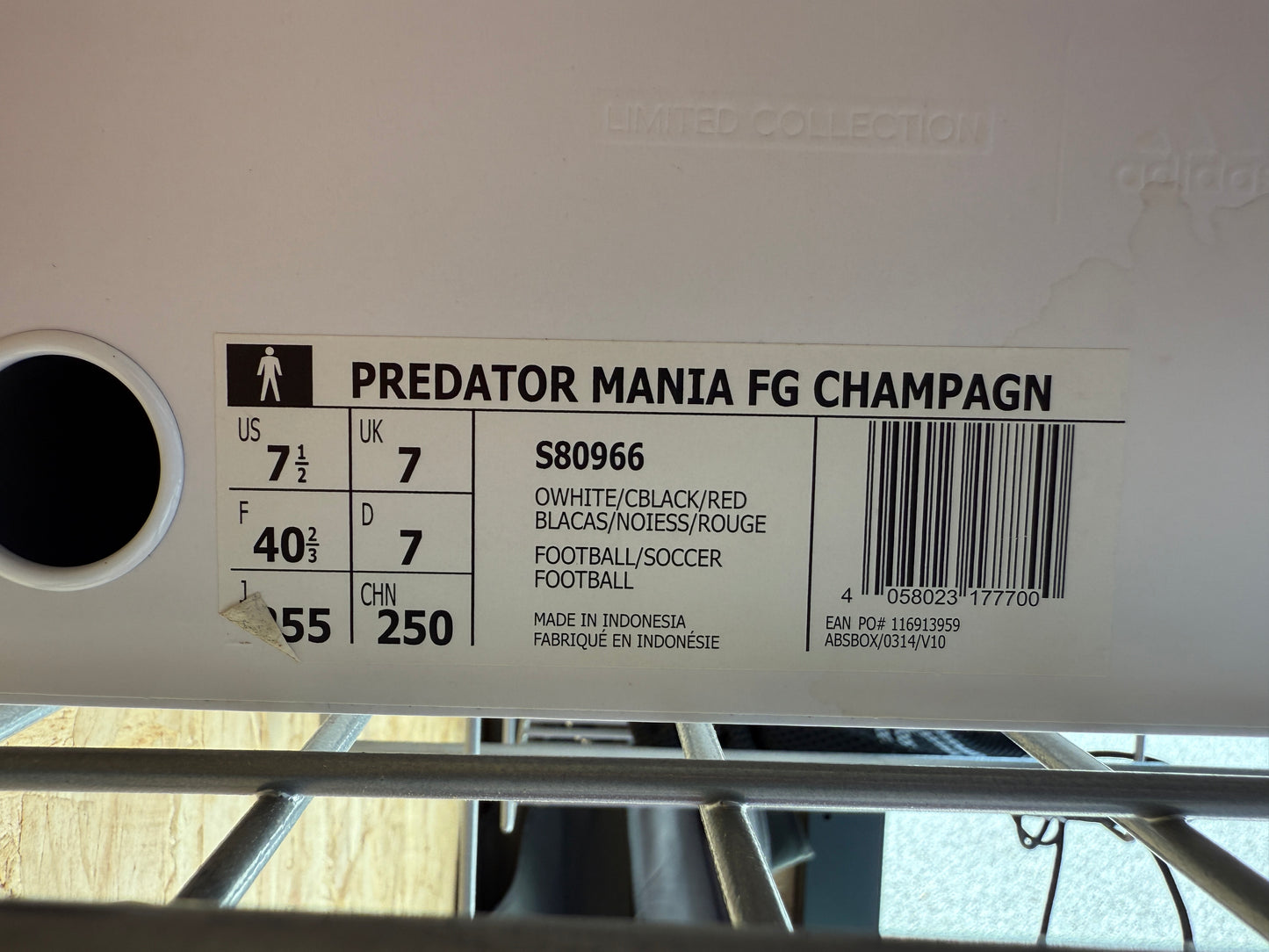 Adidas Predator Mania Champagne