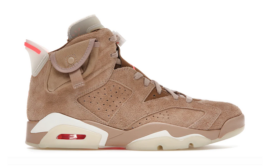 Air Jordan 6 Travis Scott British Kaki