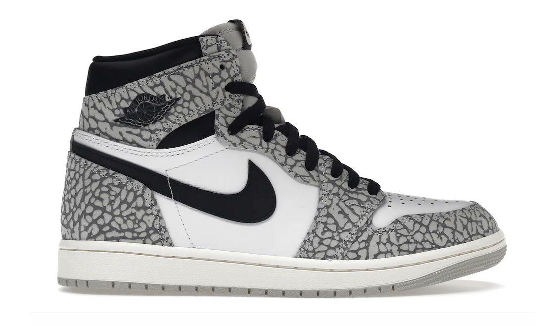 Air Jordan 1 Retro High OG White Cement